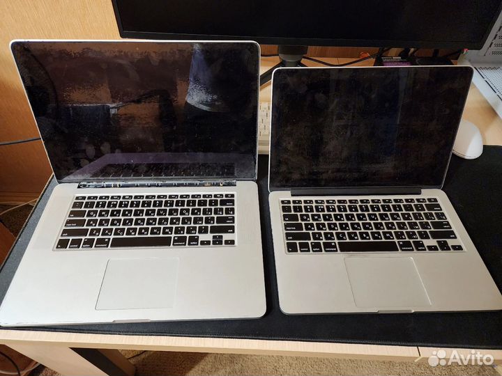 2 MacBook Pro на запчасти