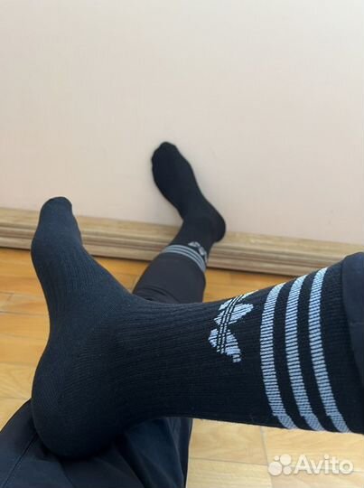 Носки Nike белые высокие