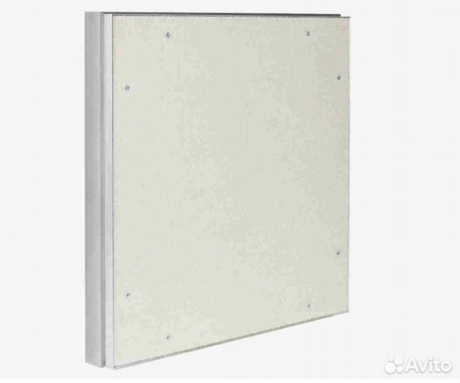 Люк под плитку нажимной 25х30 алюминиевый