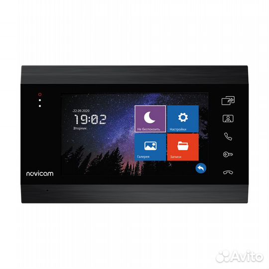 Монитор HD домофона с записью