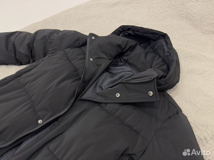 Пуховик парка длинный мужской