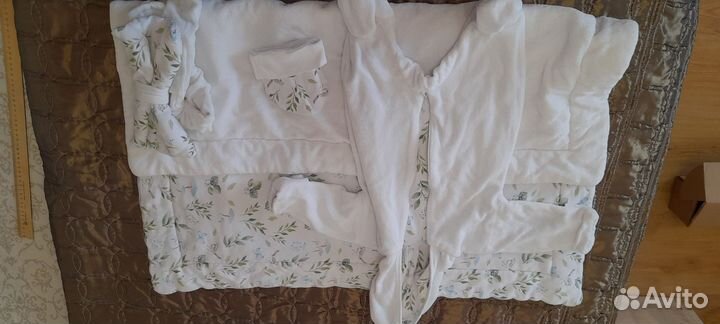 Конверт, набор на выписку, крещение +слинг подарок