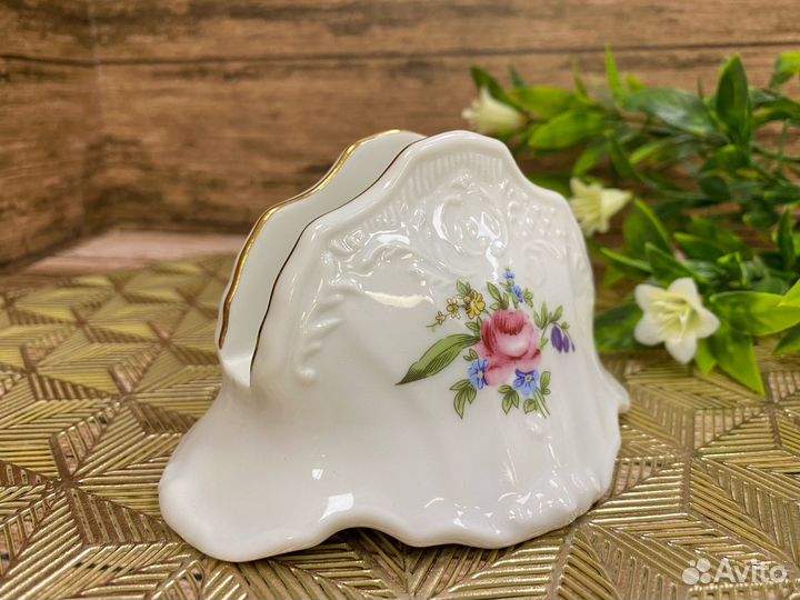 Салфетница Бернадотт Мейсенский букет