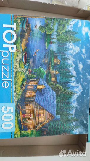 Пазлы top puzzle 500 шт