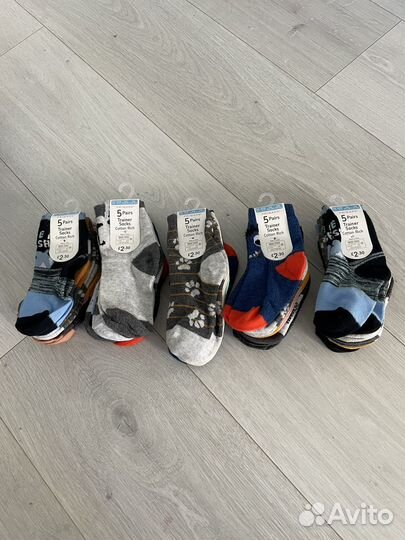 Носки для мальчика упаковка 5 пар