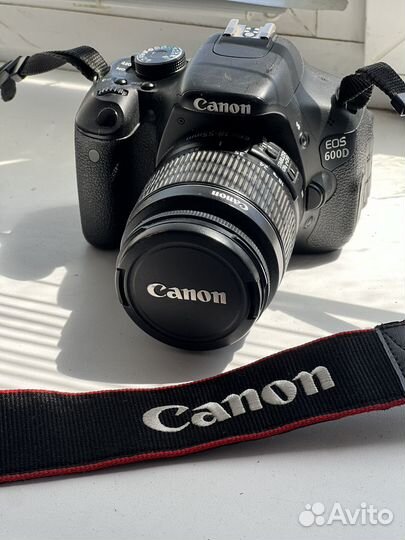 Зеркальный фотоаппарат canon 600d