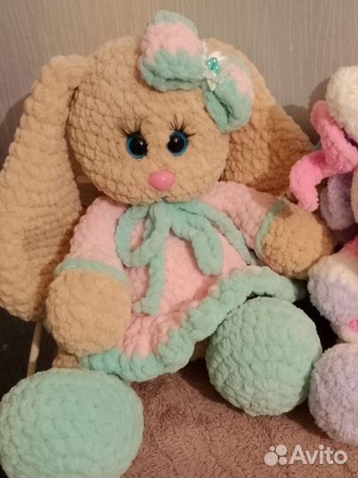 Мягкая игрушка заяц