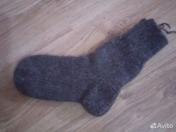 Носки и варежки натурал для всей семьи