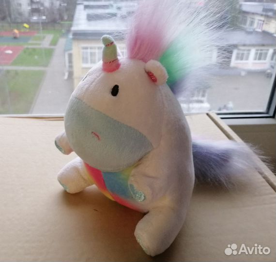 Мягкая игрушка единорог