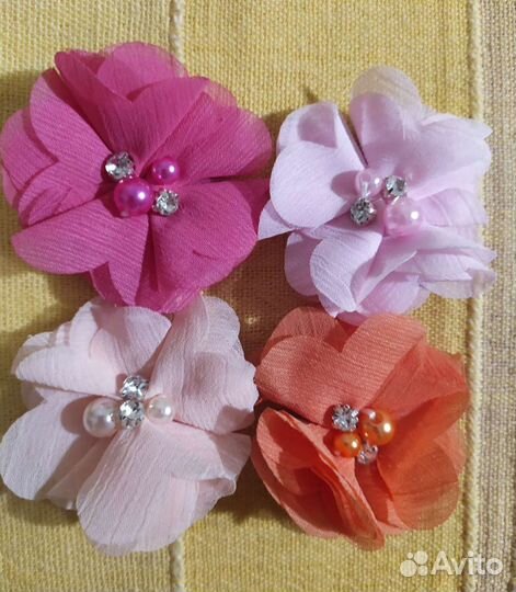 Заколка-цветок для волос