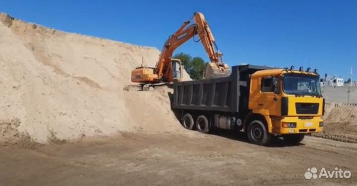 Песок, щебень, отсев Доставка