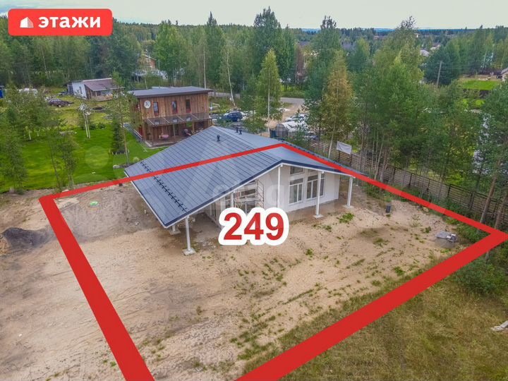 Дом 152,6 м² на участке 7,5 сот.