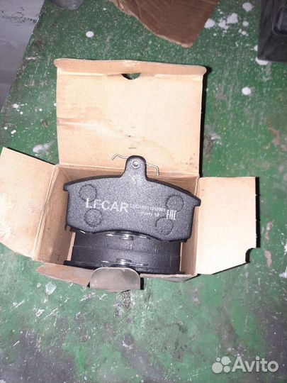 Передние тормозные колодки ваз