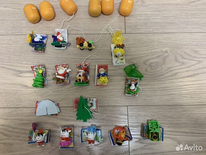 Игрушки из киндер kinder