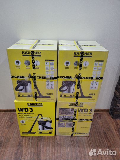 Пылесос karcher wd 3