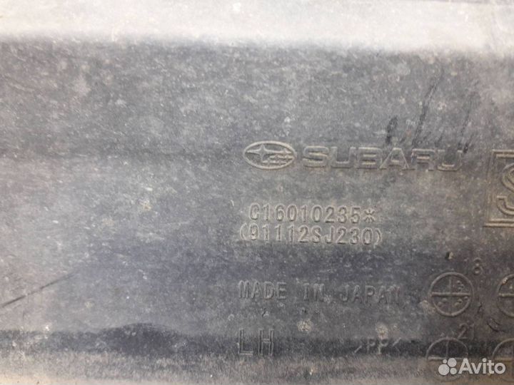 Накладка порога передняя правая Subaru Forester 5