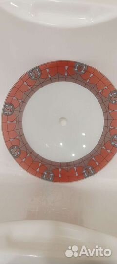 Плафон тарелка СССР стекло