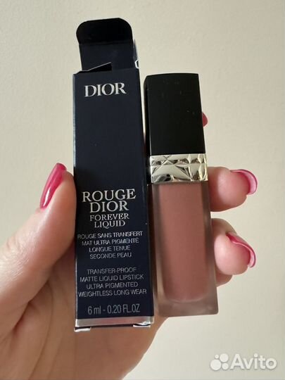 Dior Rouge жидкая помада 100