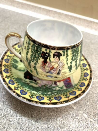 Сервиз чайный китайский фарфор