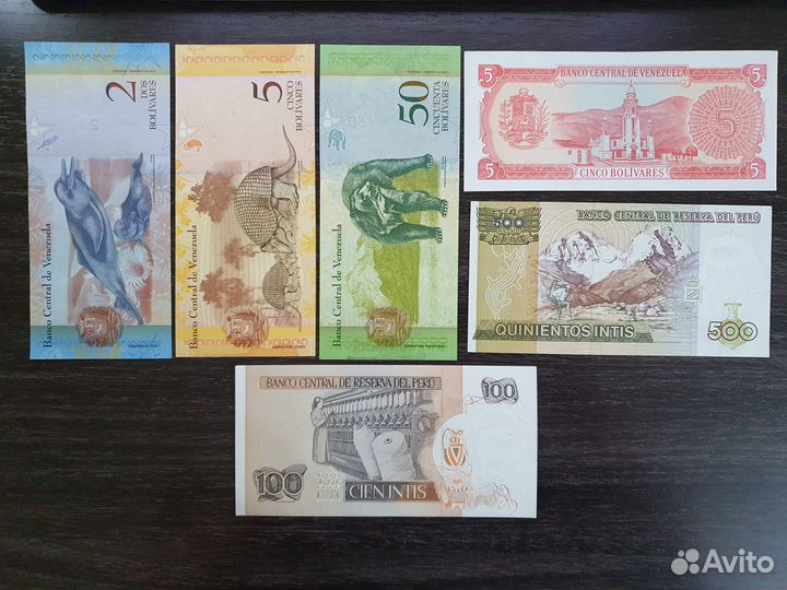 Банкноты - Америка - UNC / отличное состояние