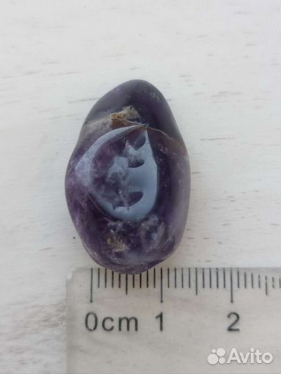 Аметист галтовка