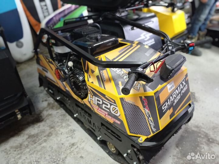 Мотобуксировщик Sharmax S500 HP20 Enduro витринный