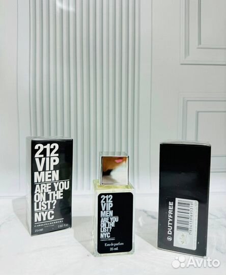 Духи 212 vip мужские