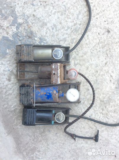 Насос автомобильный ножной