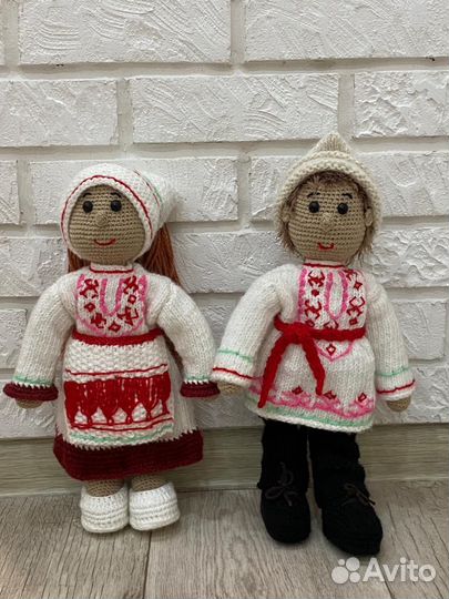 Вязанные куклы
