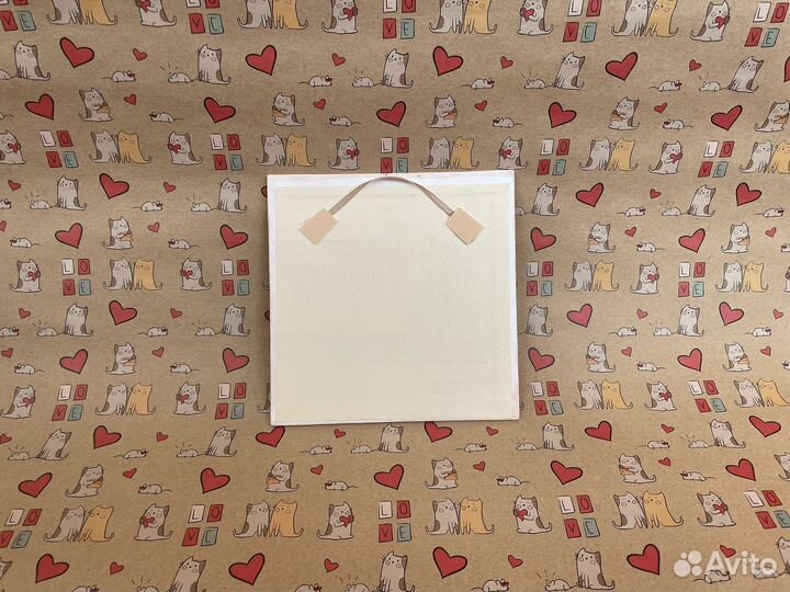 Картина 15х15 акрил холст на картоне