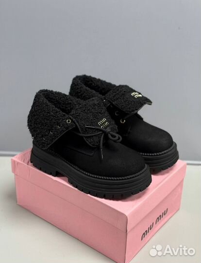 Ботинки зимние Miu Miu