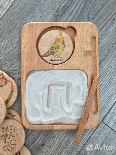 Деревянные игрушки для малышей