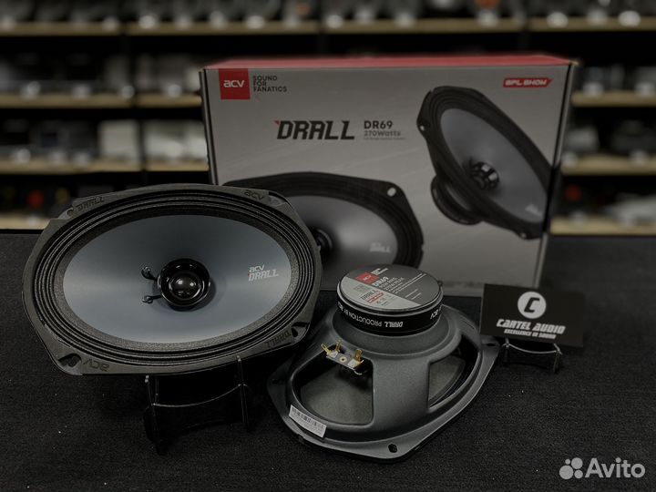 Широкополосная акустика 6*9” DR69 drall ACV
