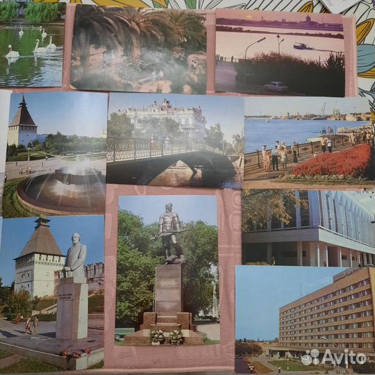 Открытки СССР Астрахань