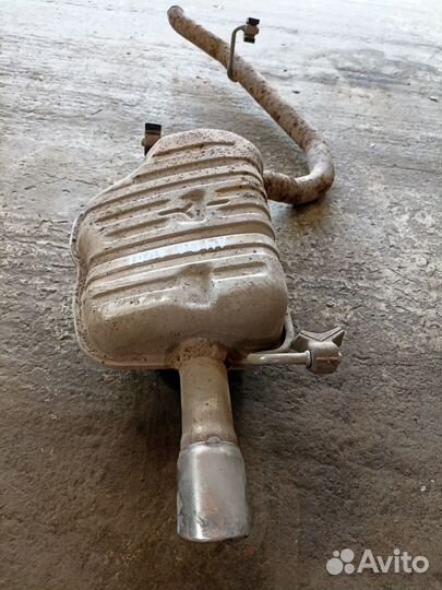 Глушитель (задняя часть) (Audi A4)