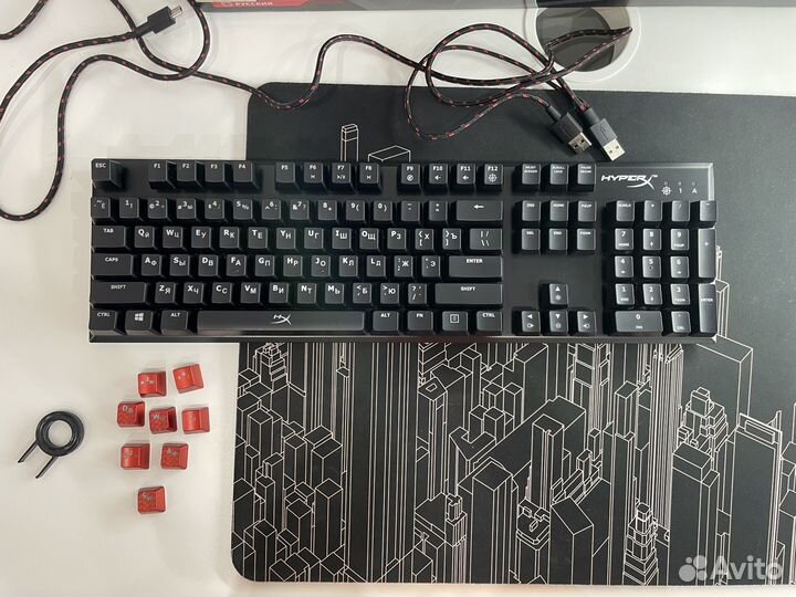 Игровая клавиатура Hyperx Alloy FPS Cherry MX Red