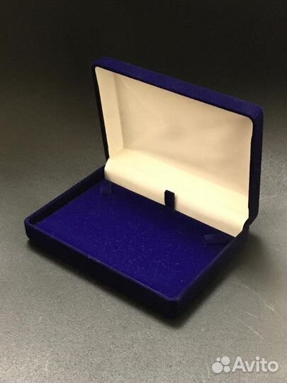 Портсигар серебряный