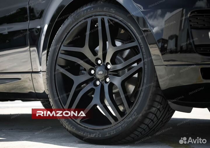 Кованые диски R22 на Range Rover Sport