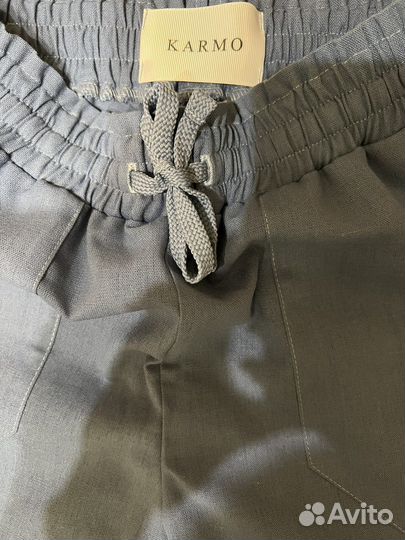 Льняные шорты