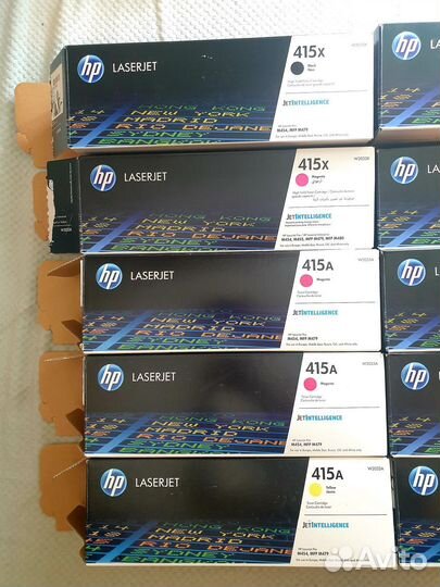 Картриджи HP 415A / 415X (оригинал, первоход, чип)