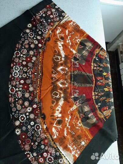 Вельвет купон, юбка