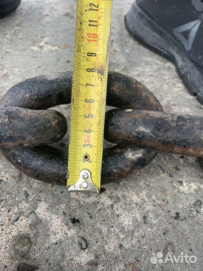 Цепь якорная 8*12 толщина звена 25мм