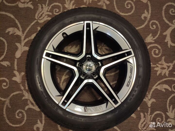 Оригинальные разноширокие колеса Mercedes AMG GLS