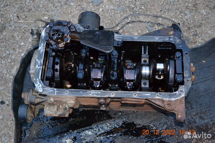 Блок цилиндров fiat Marea МКПП-5