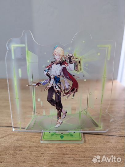 3D фигурки геншин импакт Genshin Impact 4шт