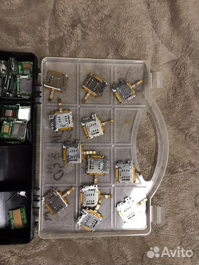 Разъём сим для Prestigio PMP7100D3G, 8229C V2.0