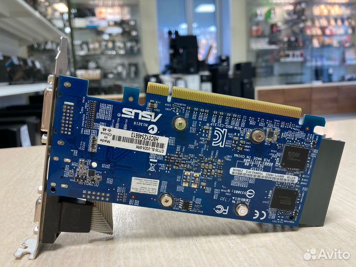 Видеокарта asus nvidia GeForce GT 730 2гб gddr5