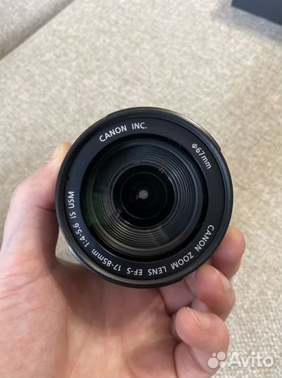 Объектив canon ef s 17 85mm