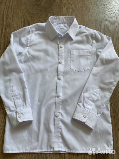 Белая рубашка 2шт