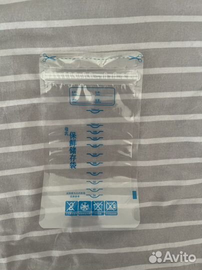 Пакеты для грудного молока